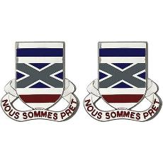 199th Infantry Regiment Unit Crest (Nous Sommes Pret)
